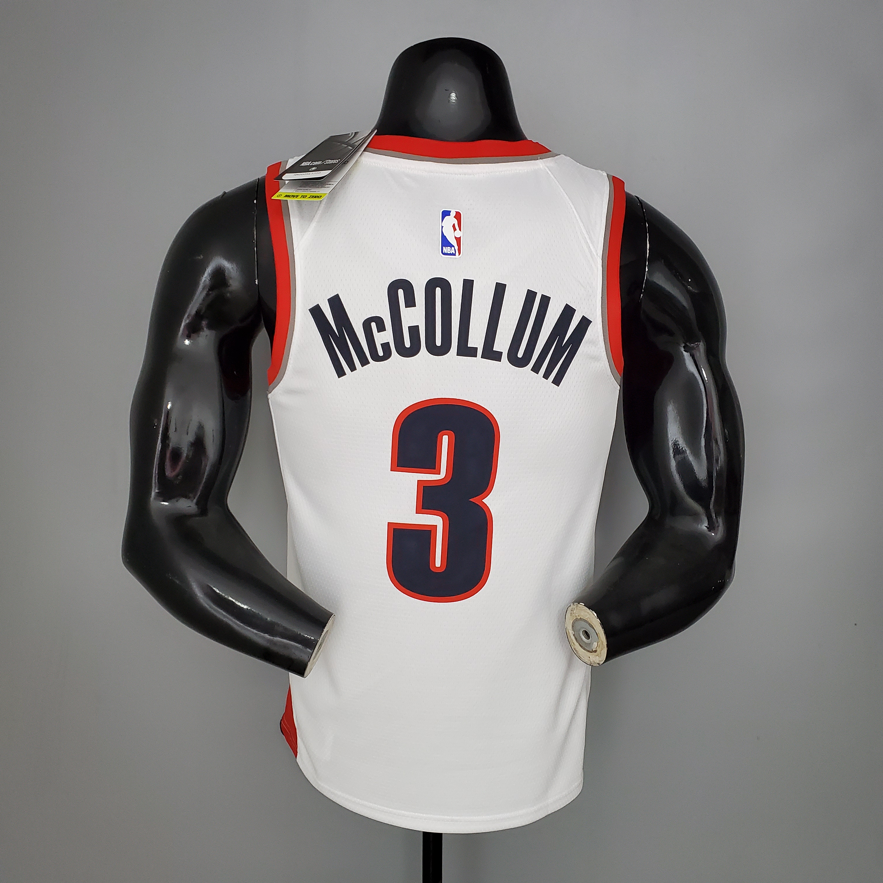 C.J. McCollum Portland Trail Blazers 2021 Swingman Jersey White