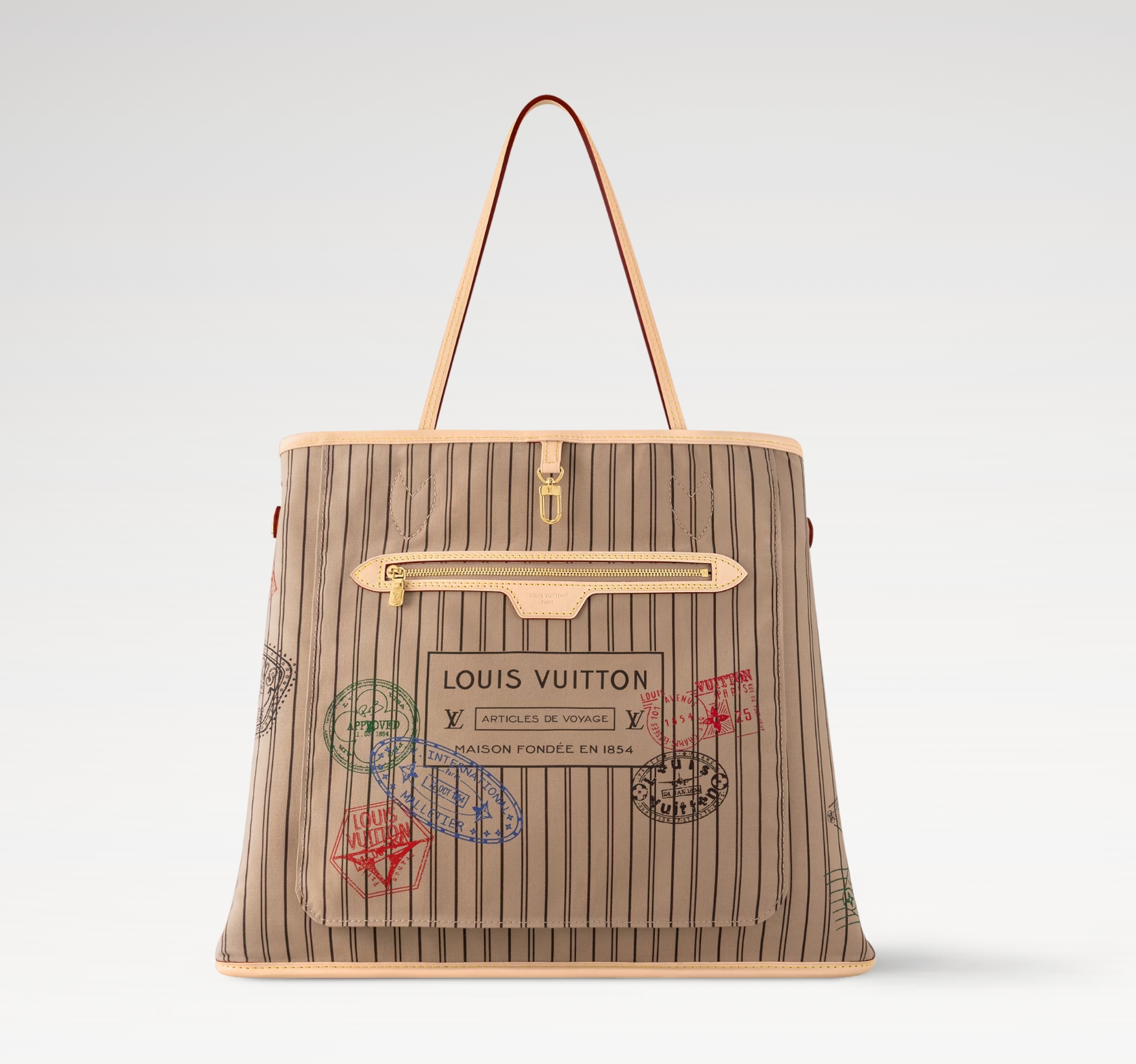 Louis Vuitton LV Neverfull Bandoulière Inside Out GM