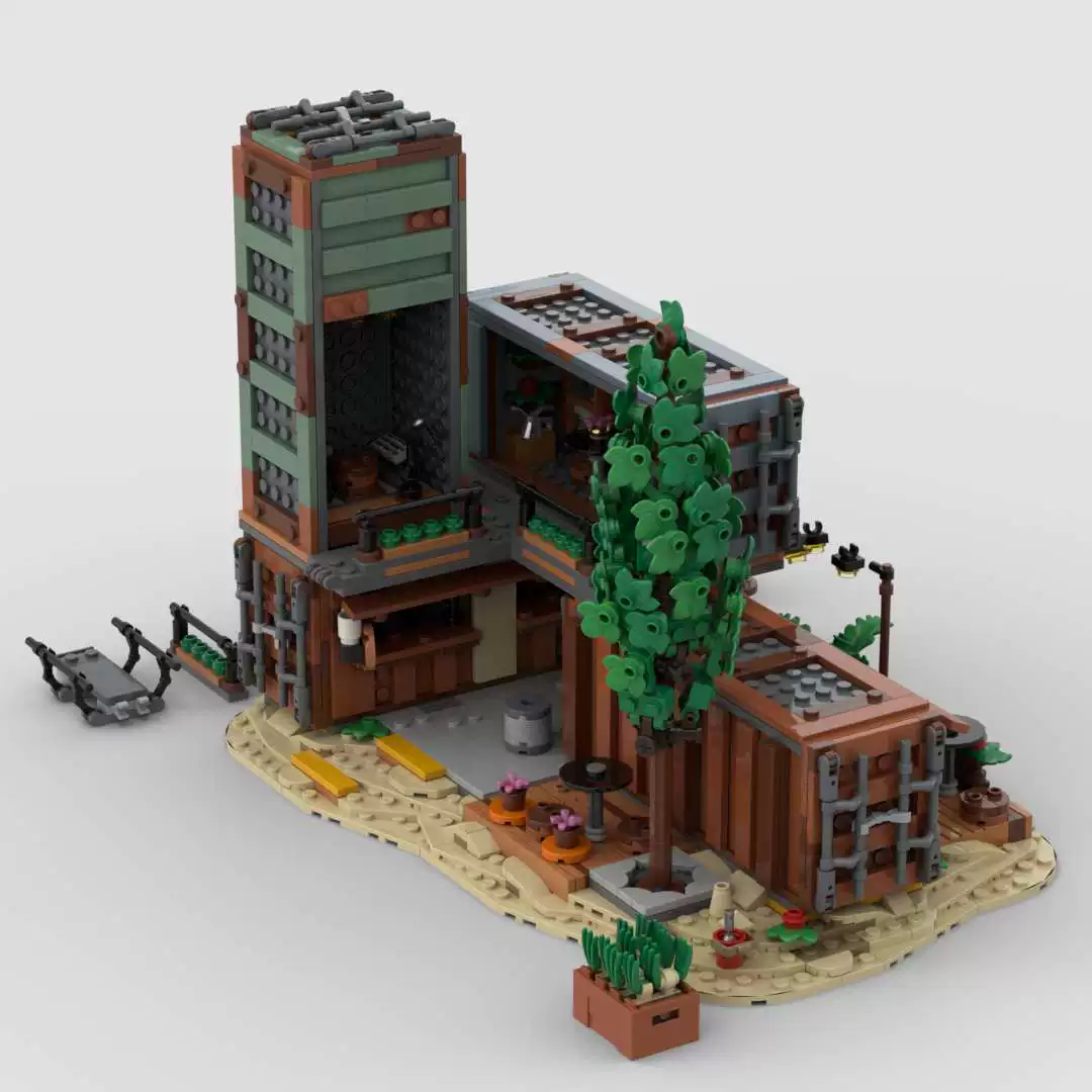 MOC 244861 - Cargo Crate Plaza