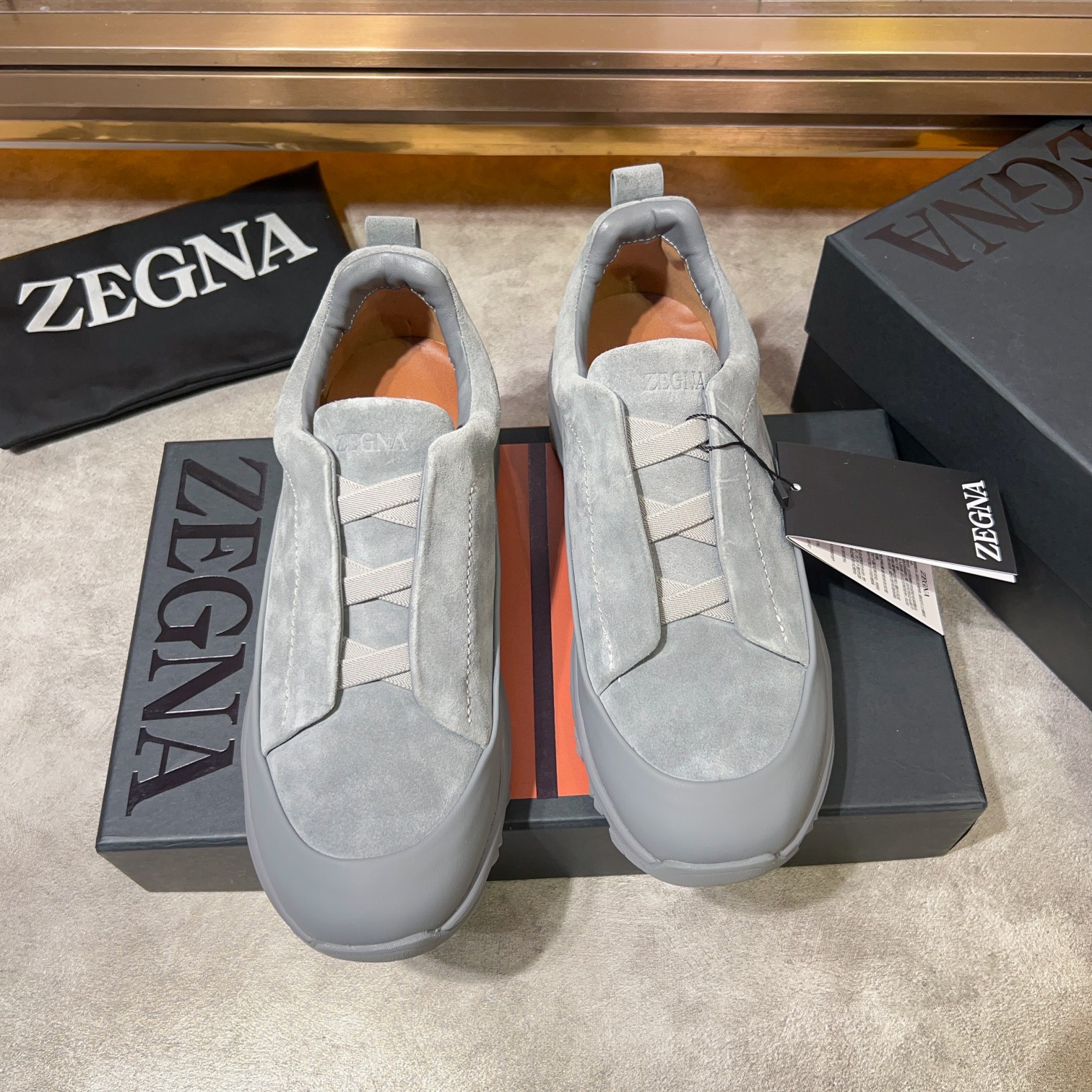 Zegna Triple Stitch™Monte Luxury Sneaker Loafer