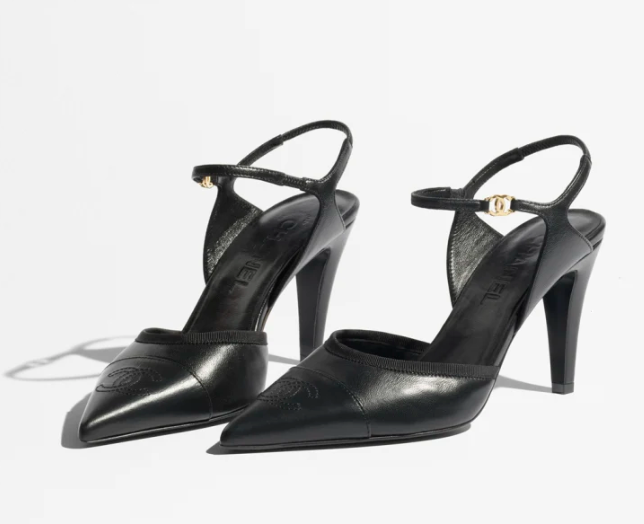 Chanel Leather Slingback