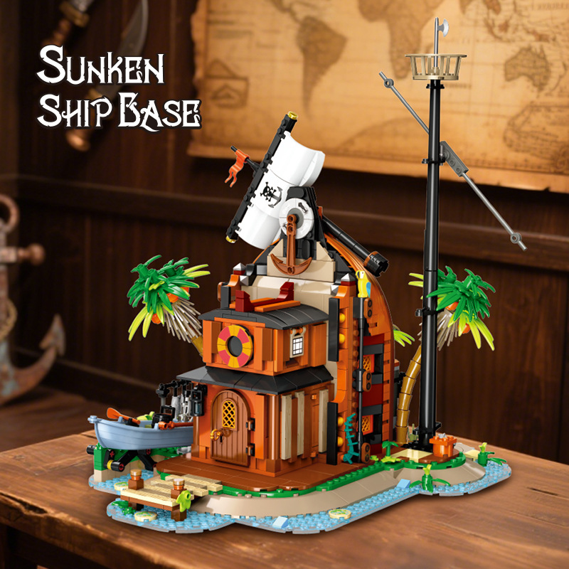 JieStar 59162 - Sunken Ship Base