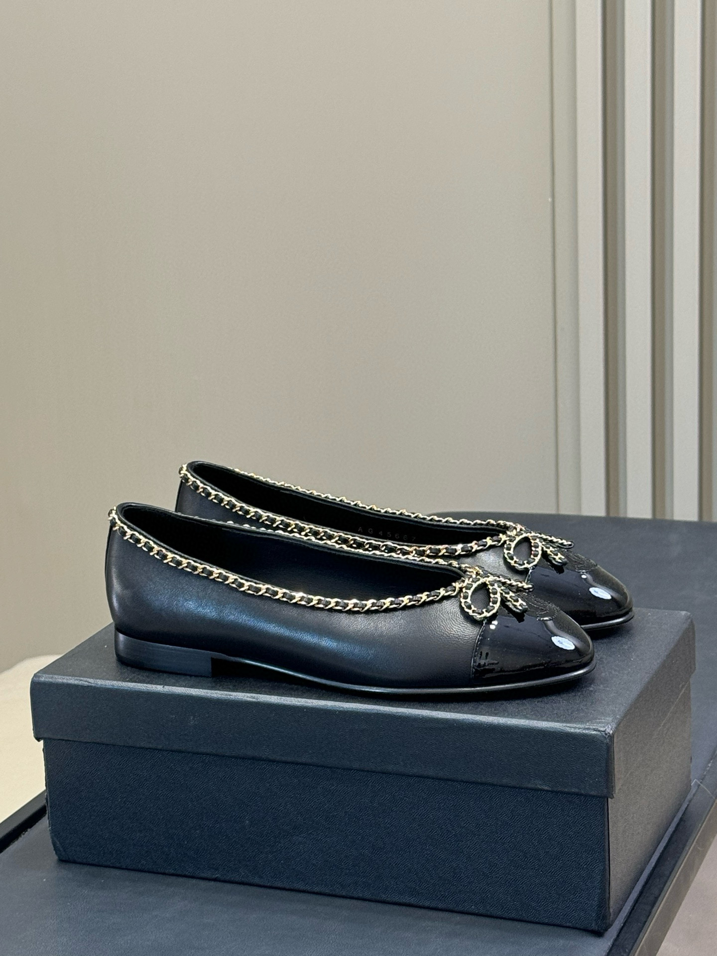Chanel Leather Ballet Flats