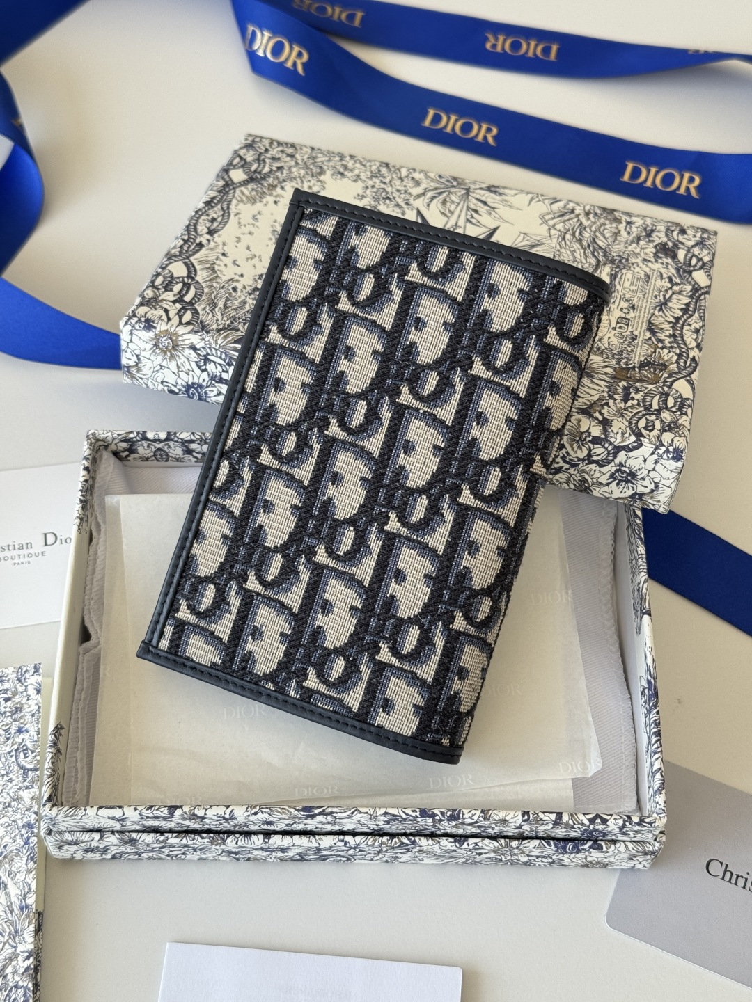 Dior Caro Passport Holder