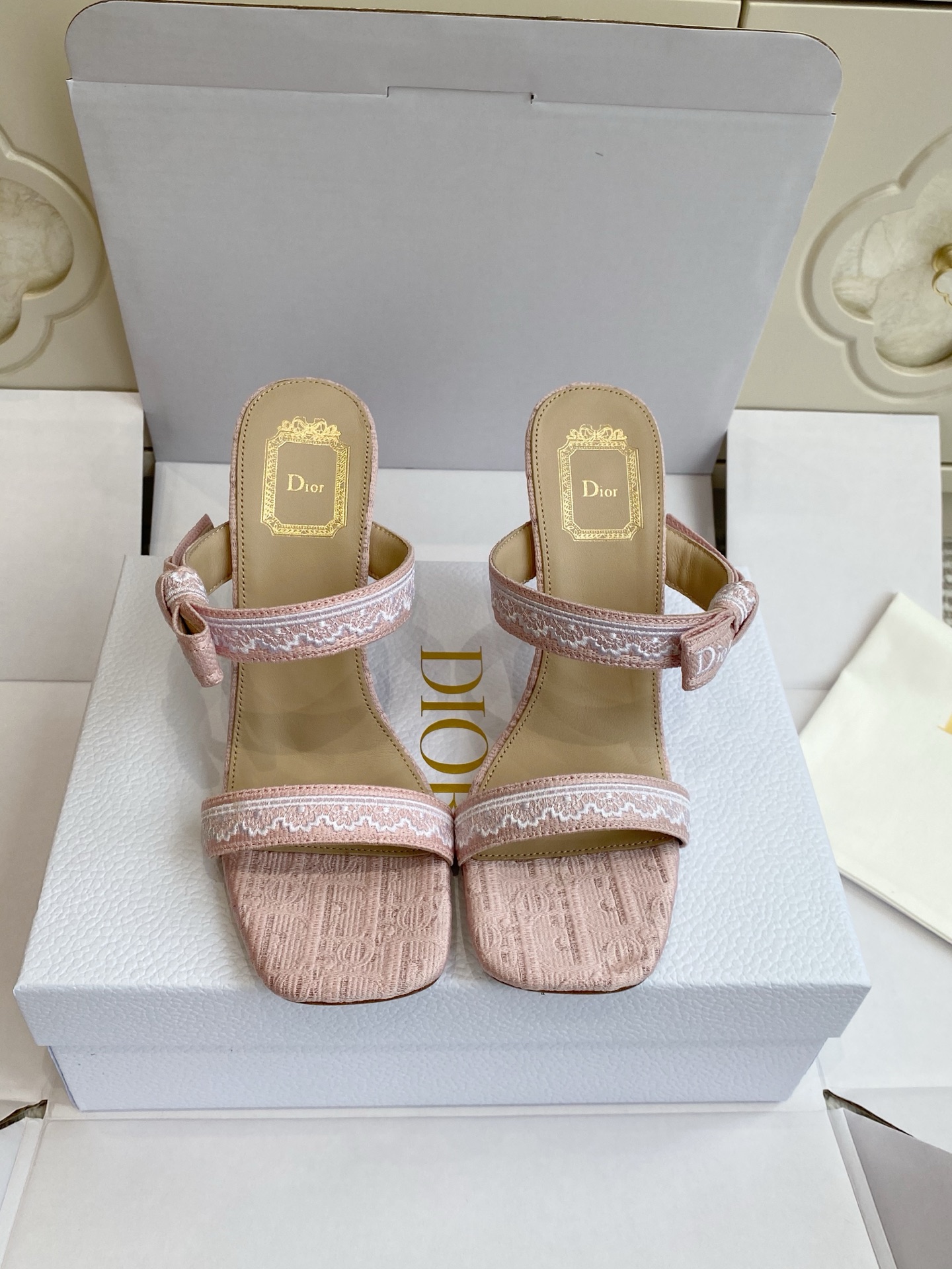 Christian Dior Heeled Sandal with J'Adior Straps