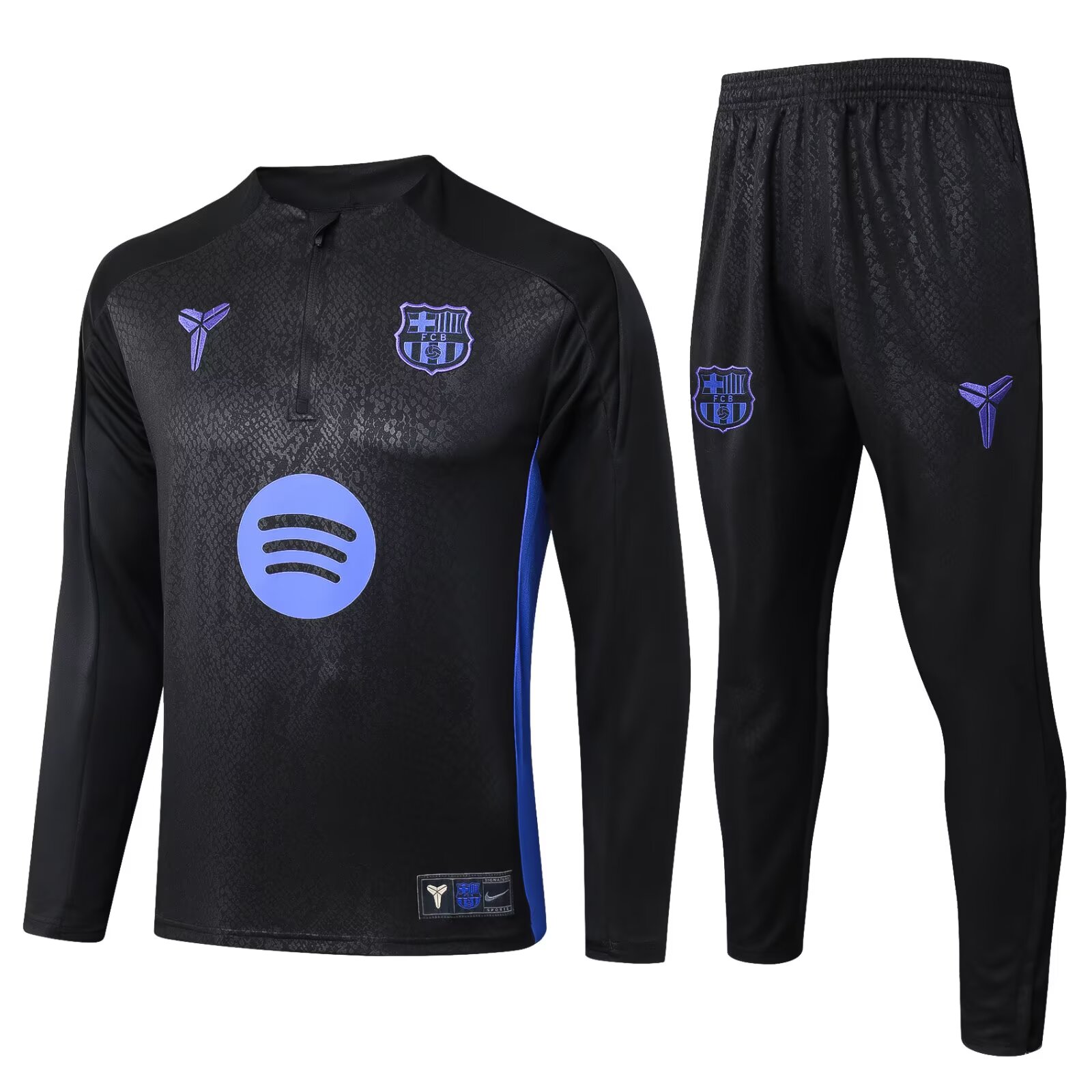 Adult/ Kids 2526 Barcelona half pull black
