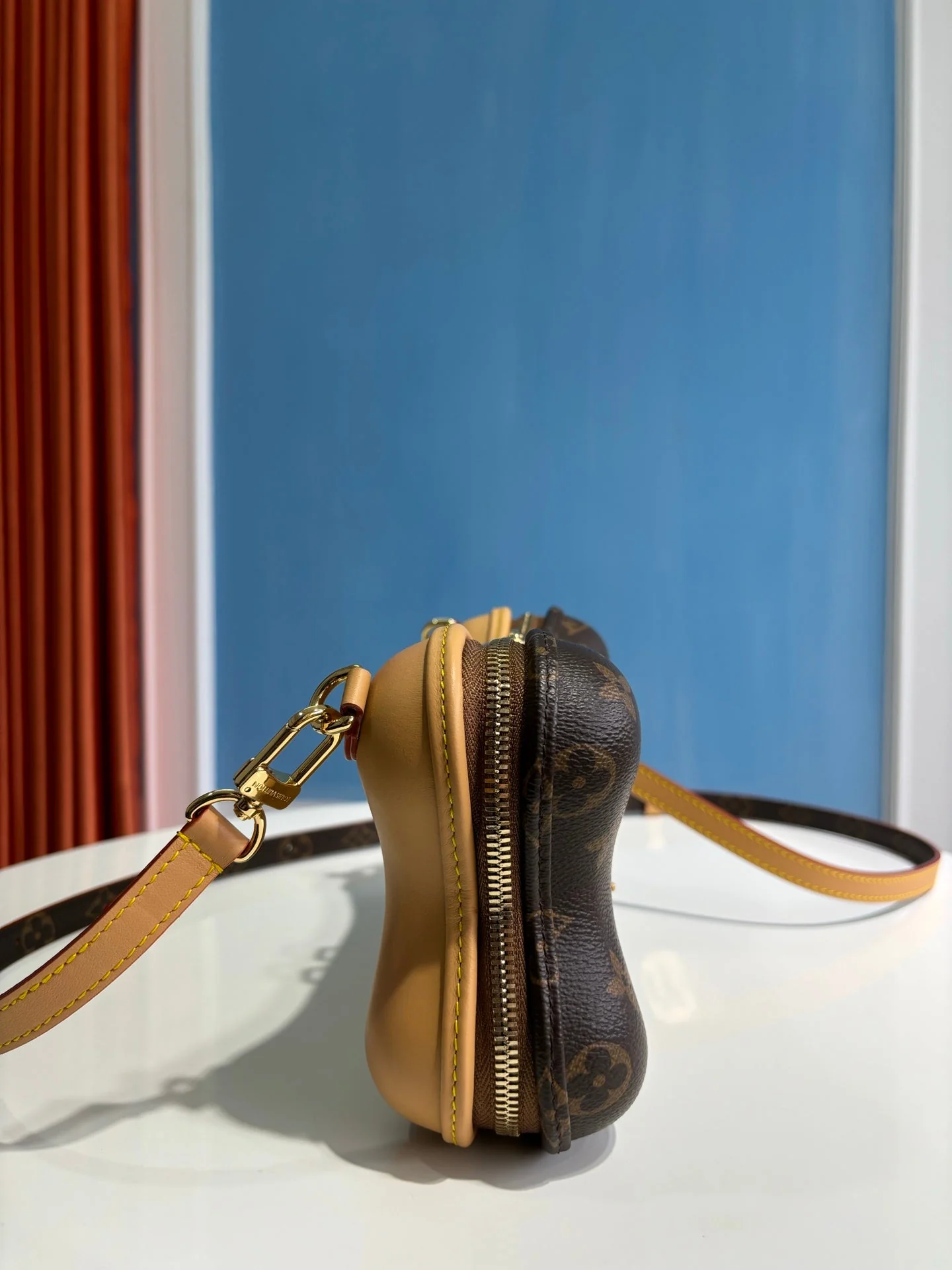 Louis Vuitton LV SS25 Bone Wearable  24cm Monogram coated canvas