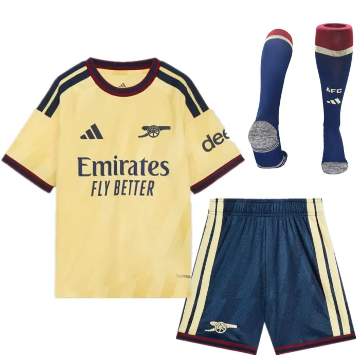 Kids Arsenal Third Suit & Socks 26/27