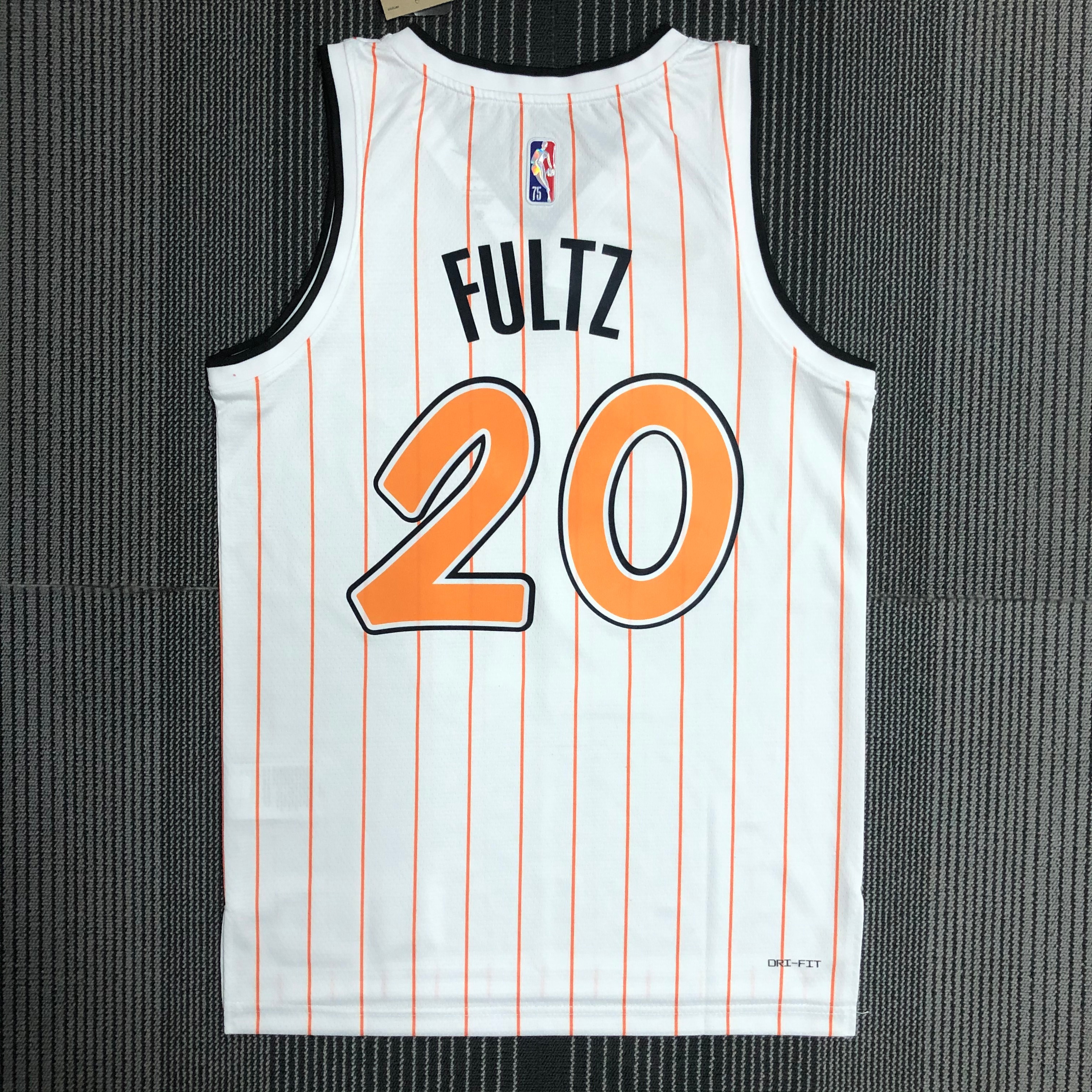75TH ORLANDO MAGIC WHITE  No.20 FULTZ