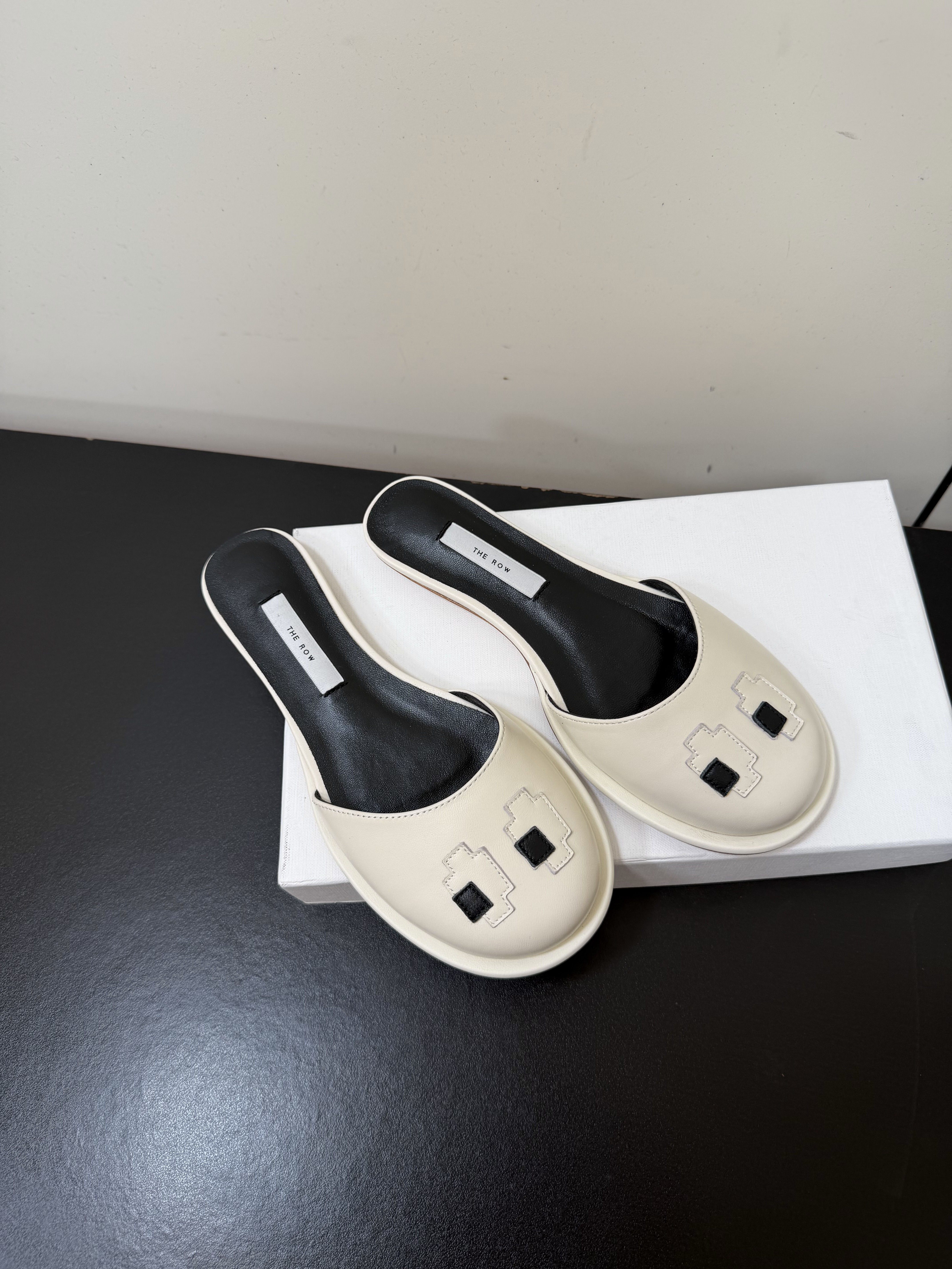 The Row Leather Mule