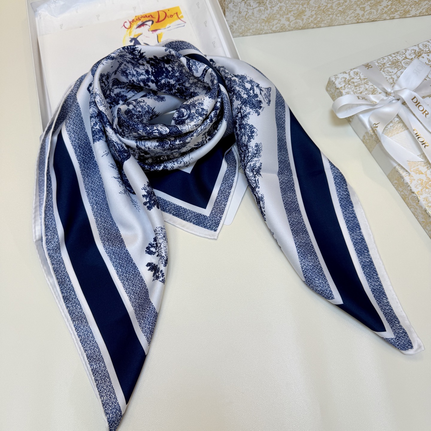 Dior Classic Silk Square 90