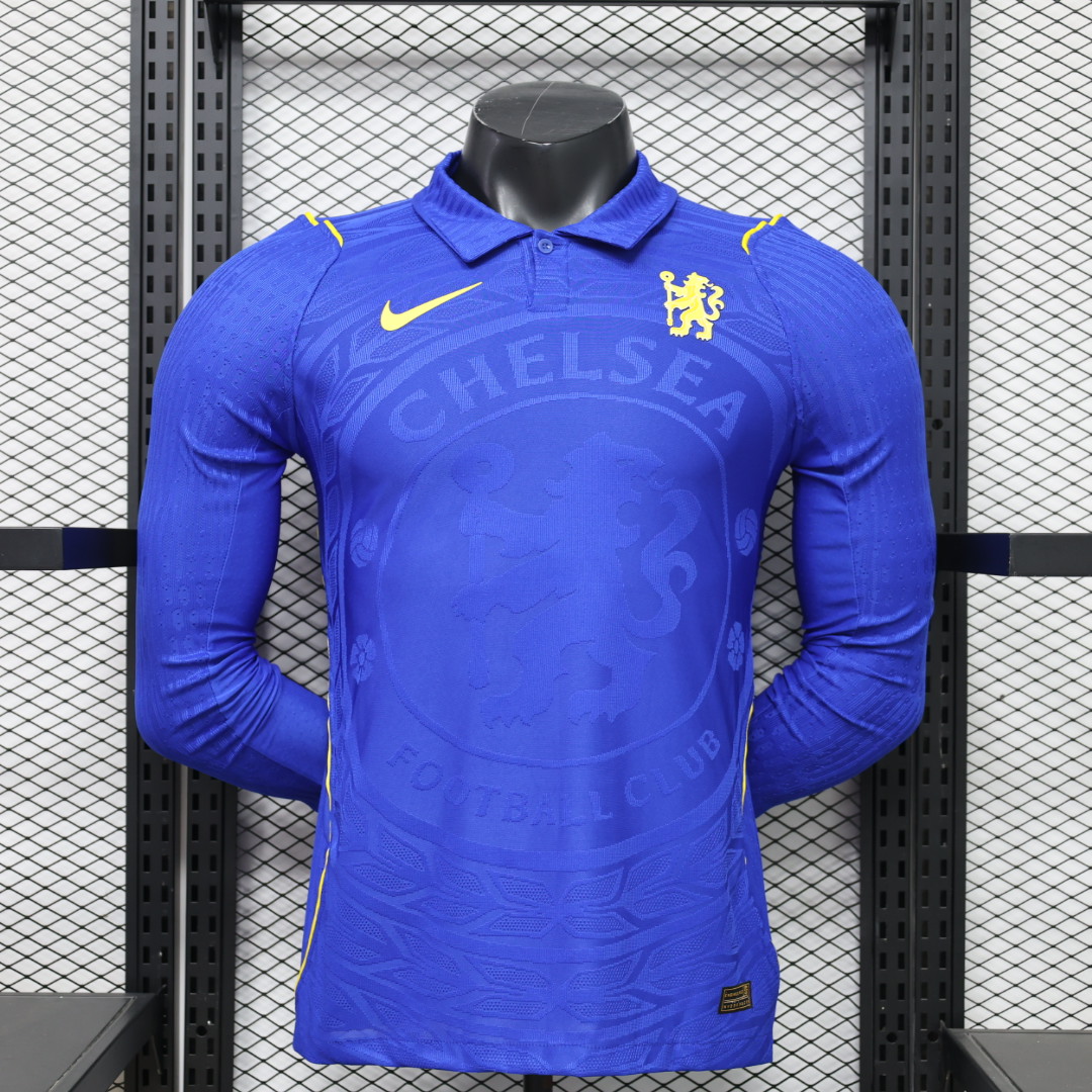 Chelsea Home Long Sleeves Jersey Player Version 26/27 | Soc Jersey - Premium Football Jersey