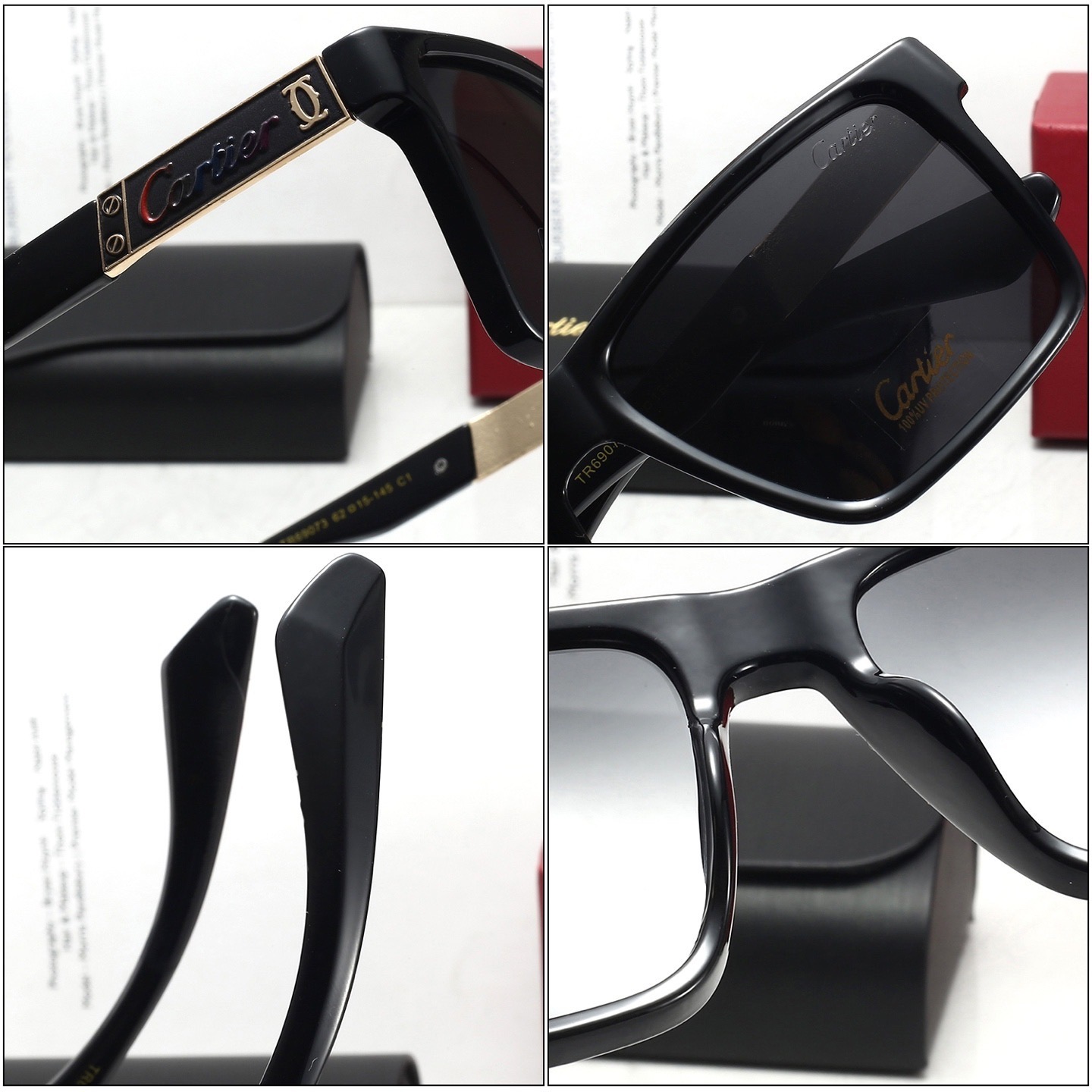 Cartier Full-Rim Sunglasses Top quality - KAIROO