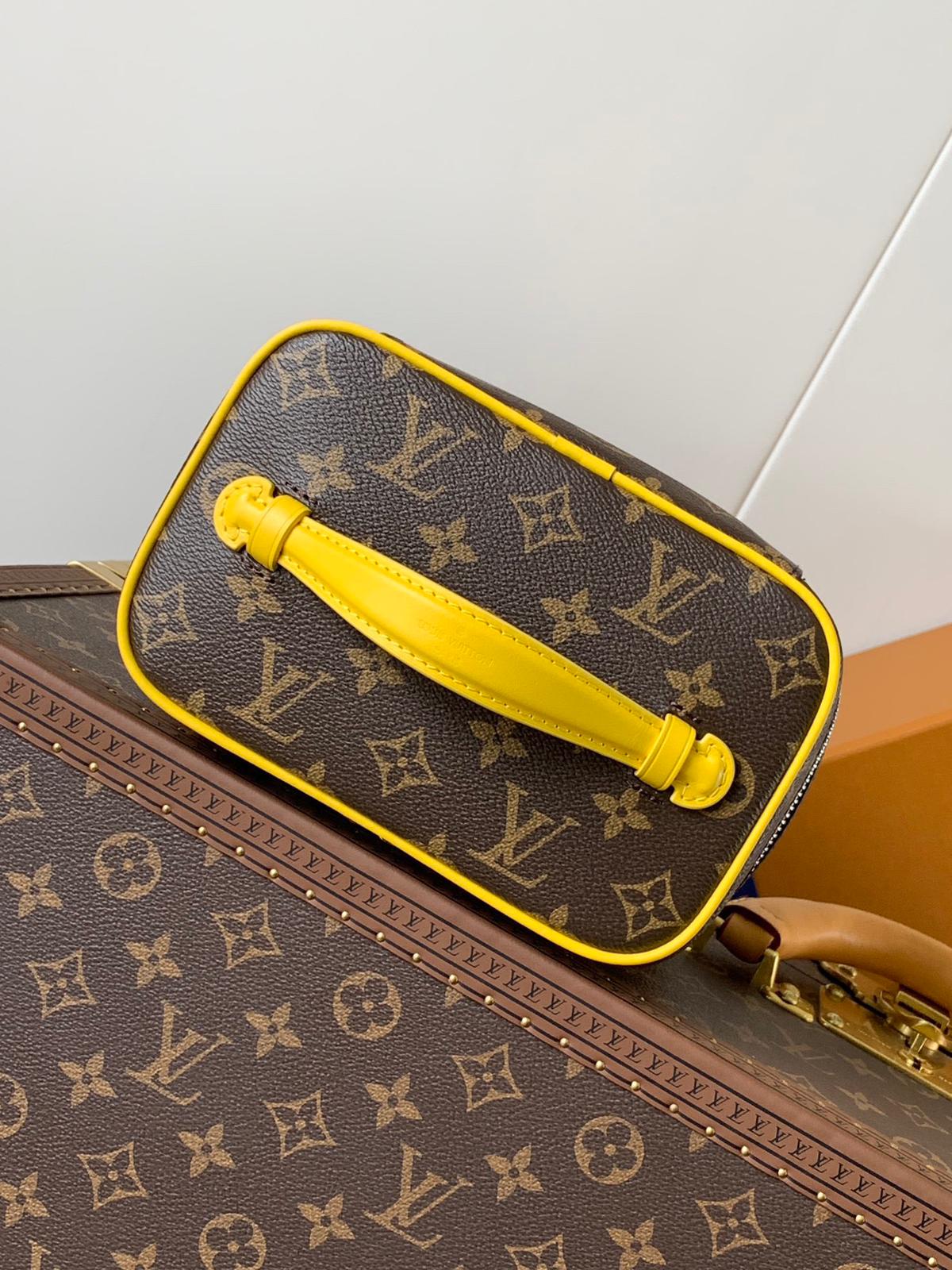Louis Vuitton LV Makeup Box Nice Mini Pondichery Pink M12650