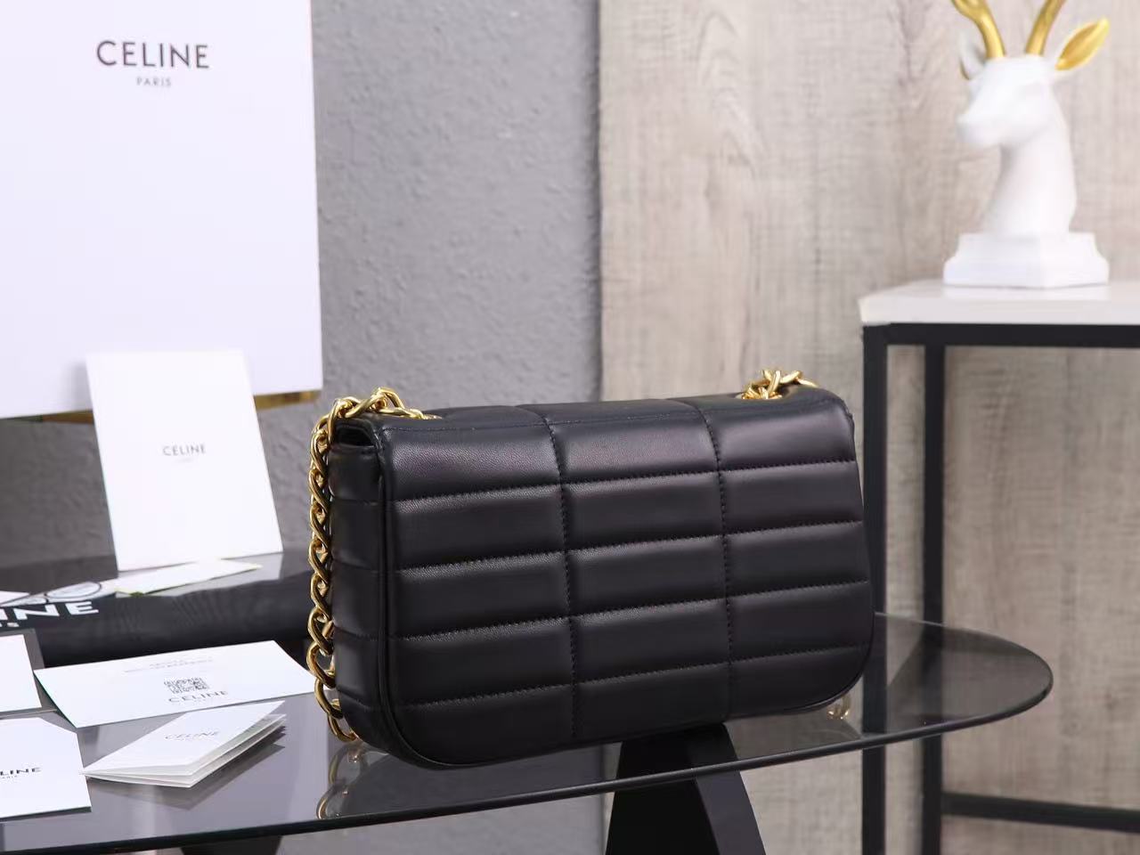Celine MATELASSE MONOCHOME Chain Bag