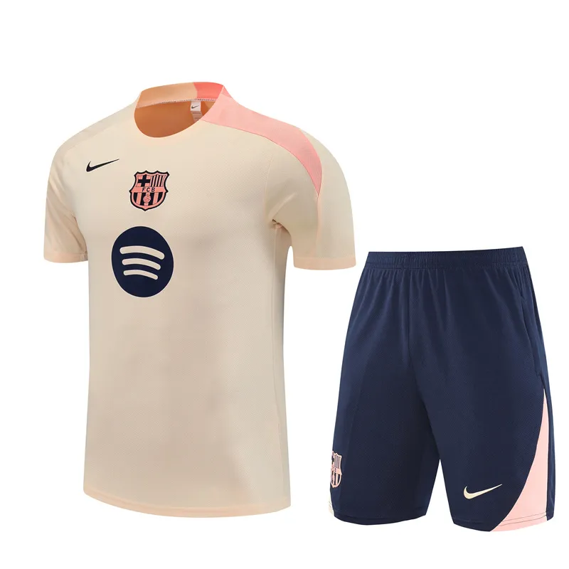 Adult/ Kids Barcelona 25/26 Short Sleeves Training suit 801
