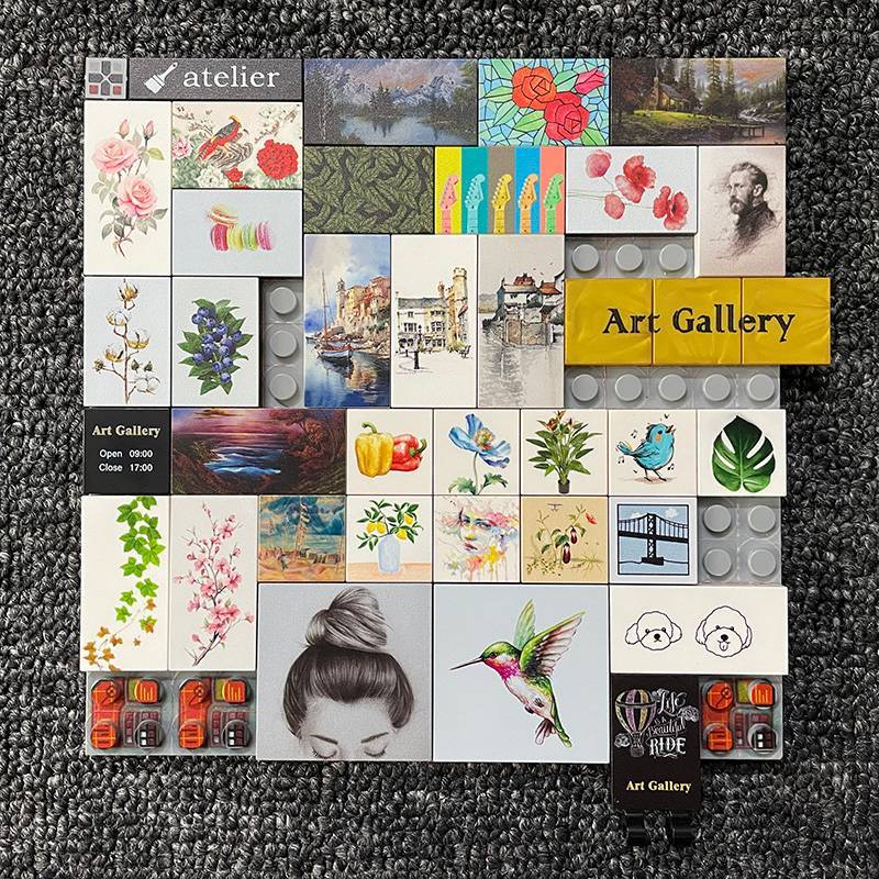 Print Parts For 16043 Art Gallery