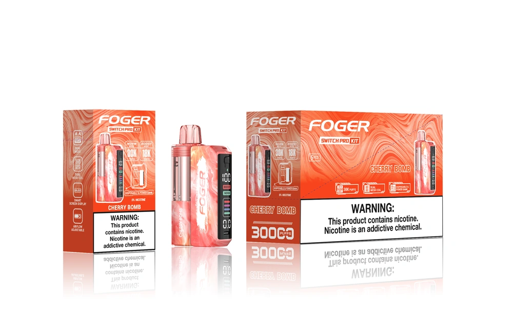 Foger Switch Pro 30000 Puffs Kit - Cherry Bomb - Vaba Vape-Shop