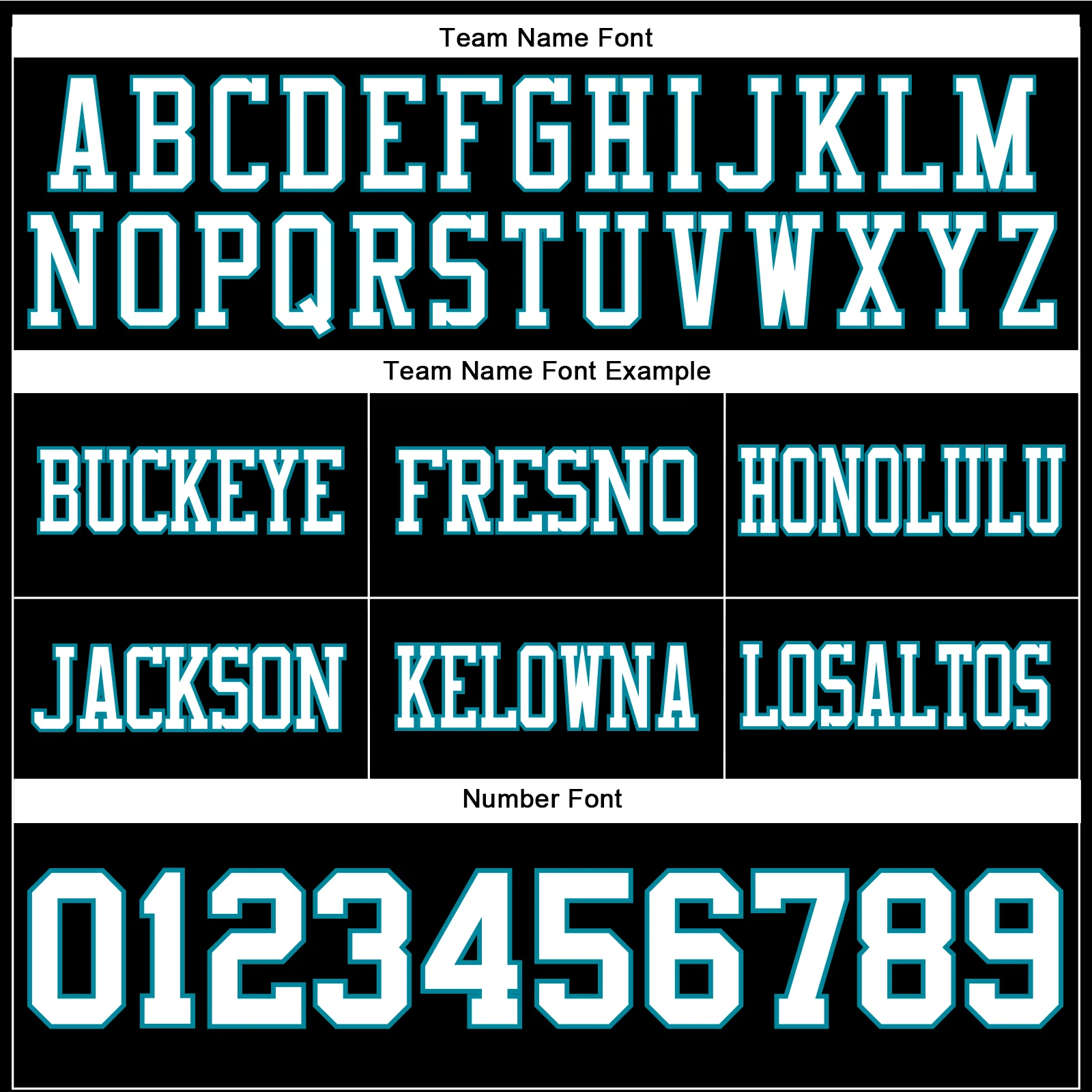 Custom Black White-Teal Authentic Football Jersey