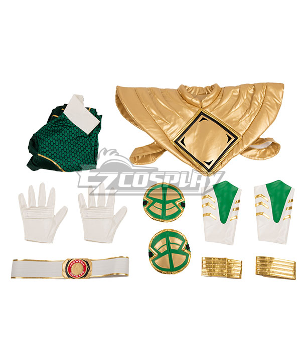 Mighty Morphin Power Rangers Green Ranger V2 Tommy Oliver Cosplay Costume