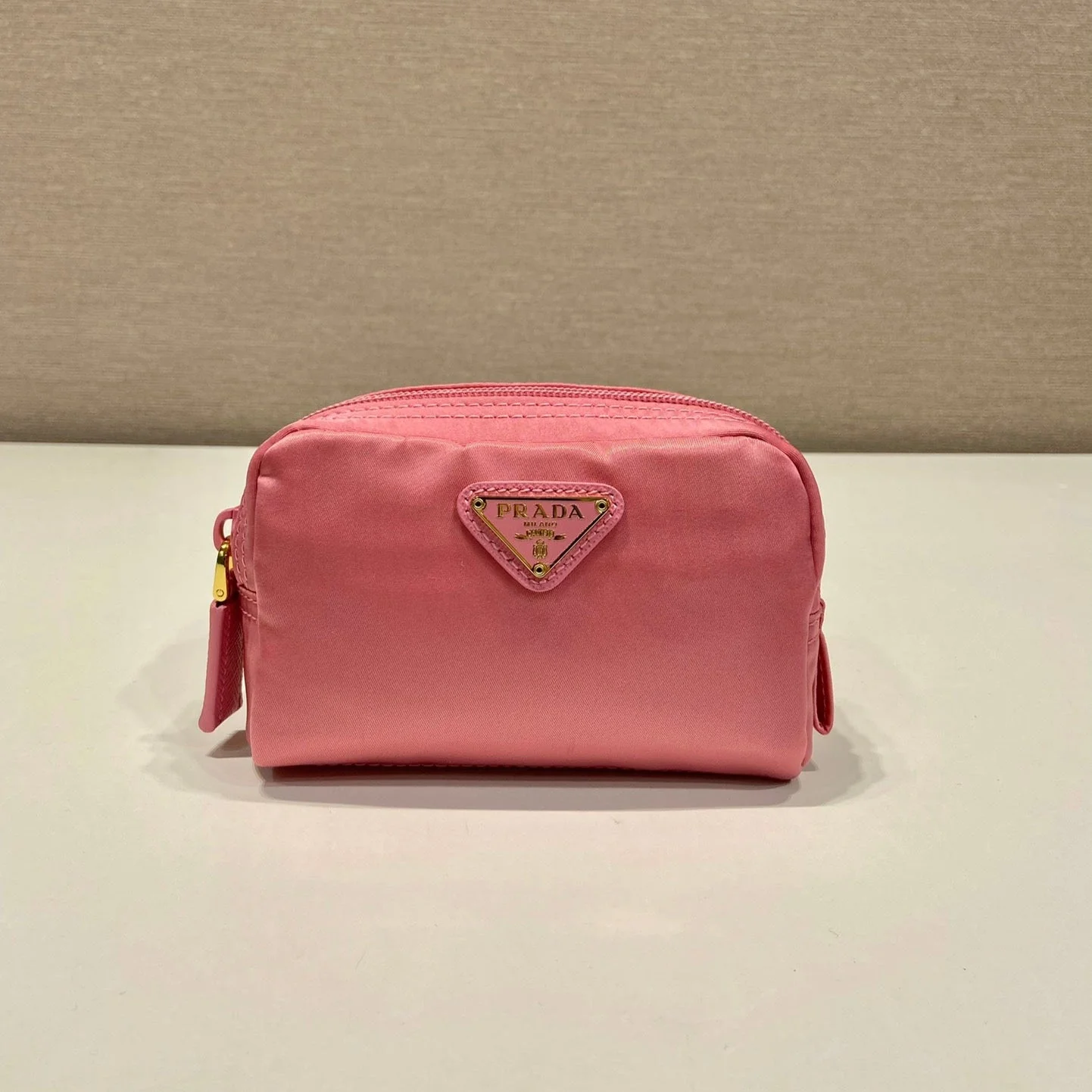Prada Wallets CLUTCH 12 IN CANDY PINK RE-NYLON