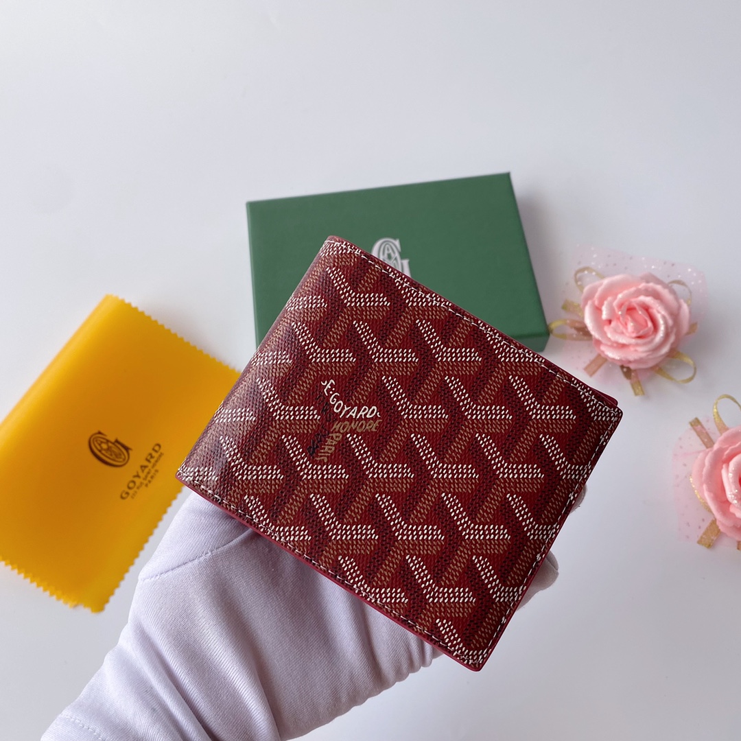 Goyard Victoire Canvas&Leather Wallet card holder