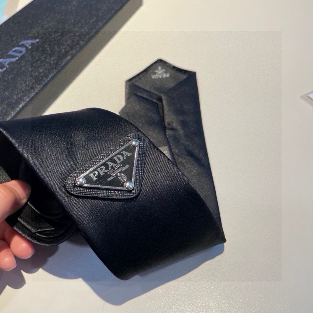 Prada Men's Silk Neck Tie