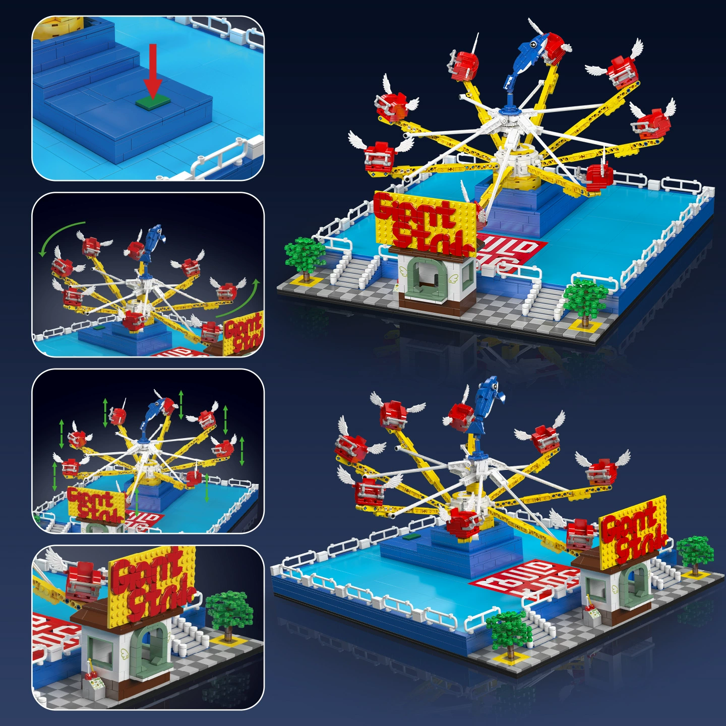 MOULD KING 11028 – Dolphin Spin Ride