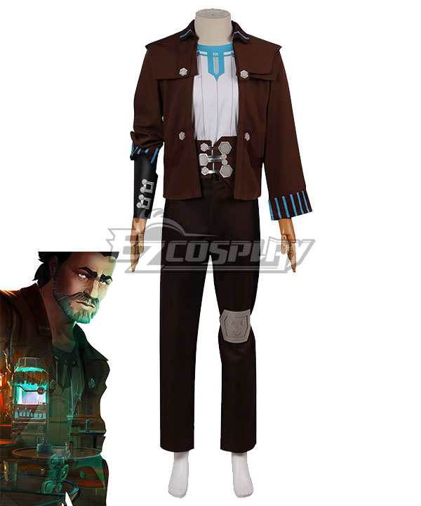 League of Legends LOL Arcane Vander Cosplay Costume