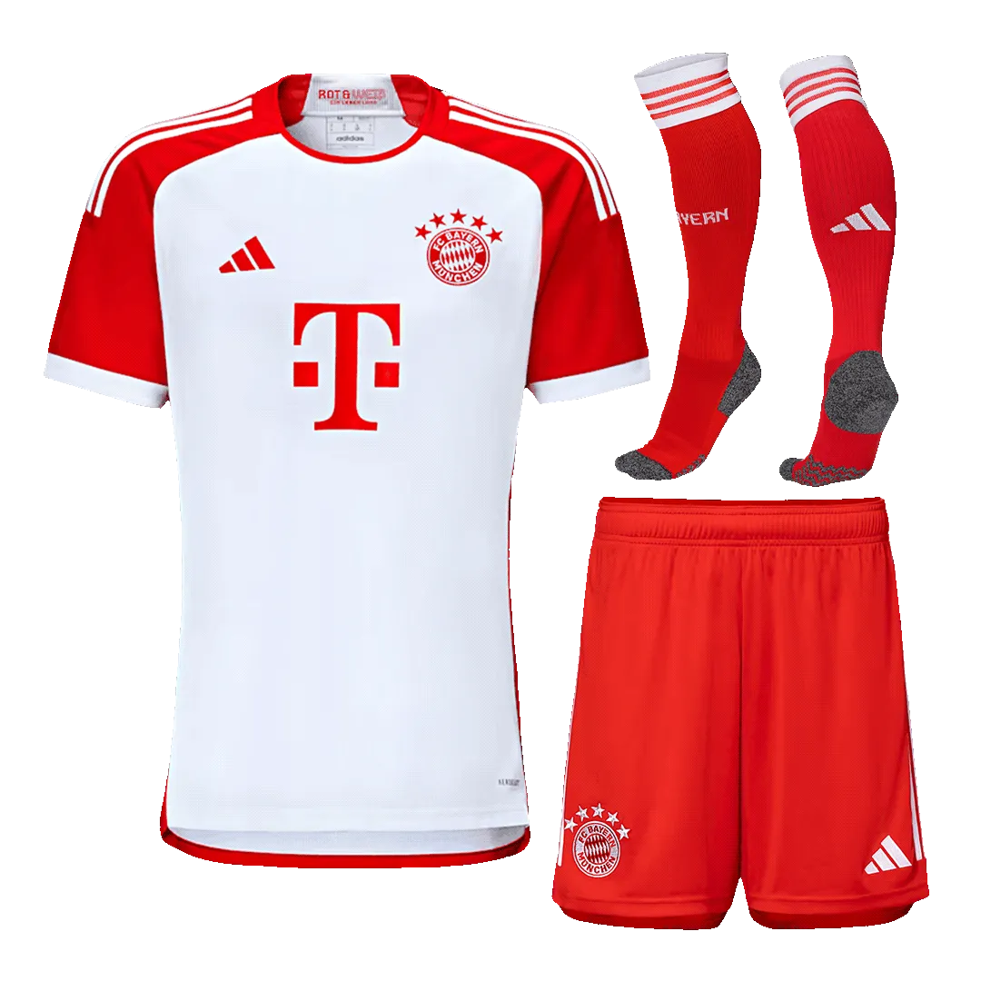 23-24 Bayern Munich Home Whole Kit(Jersey+Shorts+Socks)