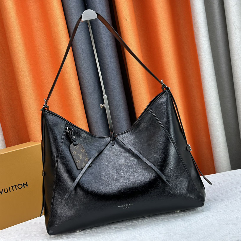 Louis Vuitton LV CarryAll Dark M25143 M46203 Shoulder Bag Handbag