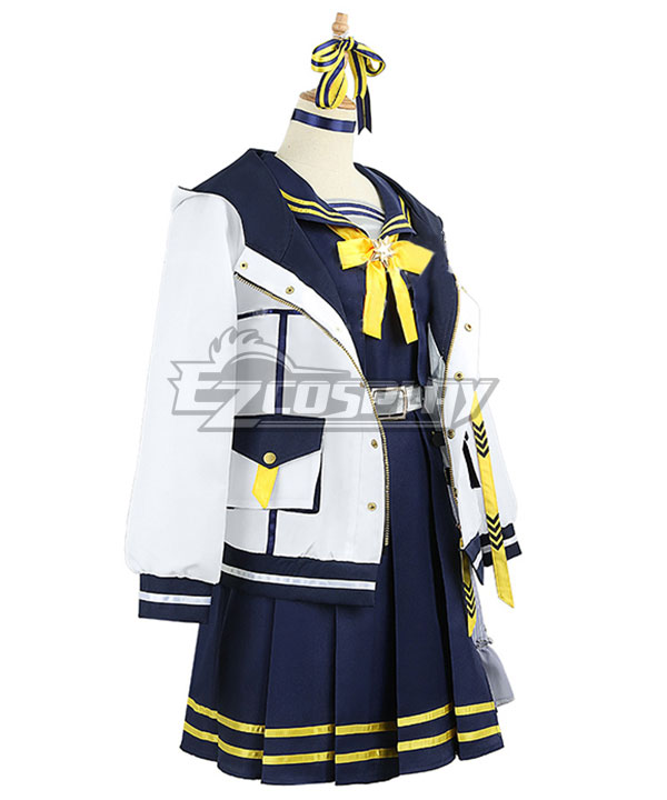 Hololive Virtual YouTuber Suisei Hoshimachi Sailor Suit Cat Cosplay Costume