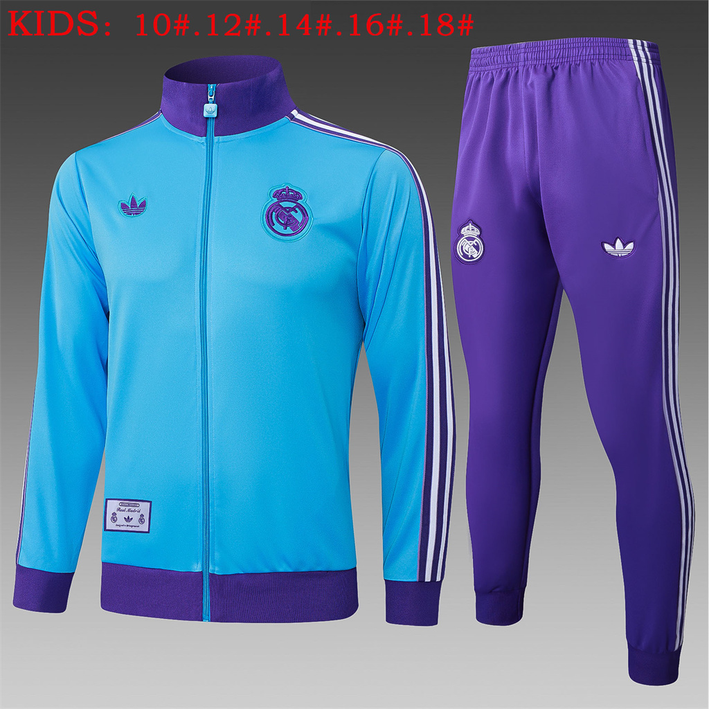 Copy Real Madrid Kids Training Suit 25/26 | Soc Jersey - Premium Football Jersey