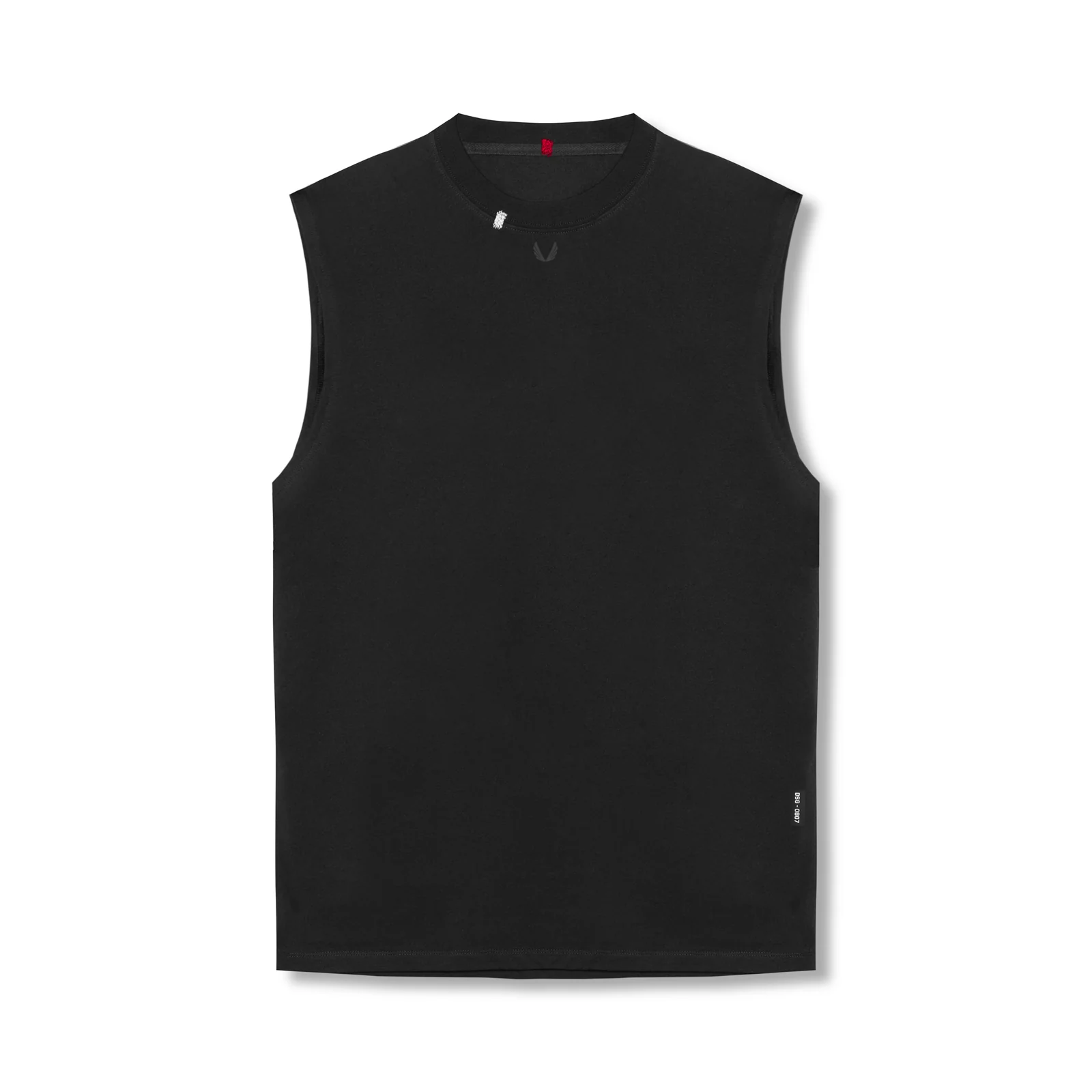 0807. Tech Essential Relaxed Cutoff - Black/Black 