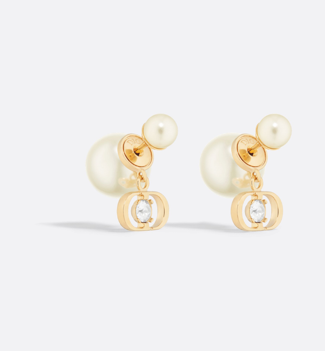 Dior Classic Dual-Size Pearl Studs