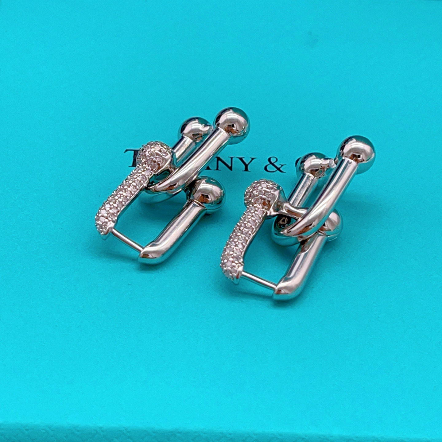 Tiffany Fashion Earrings-Silver
