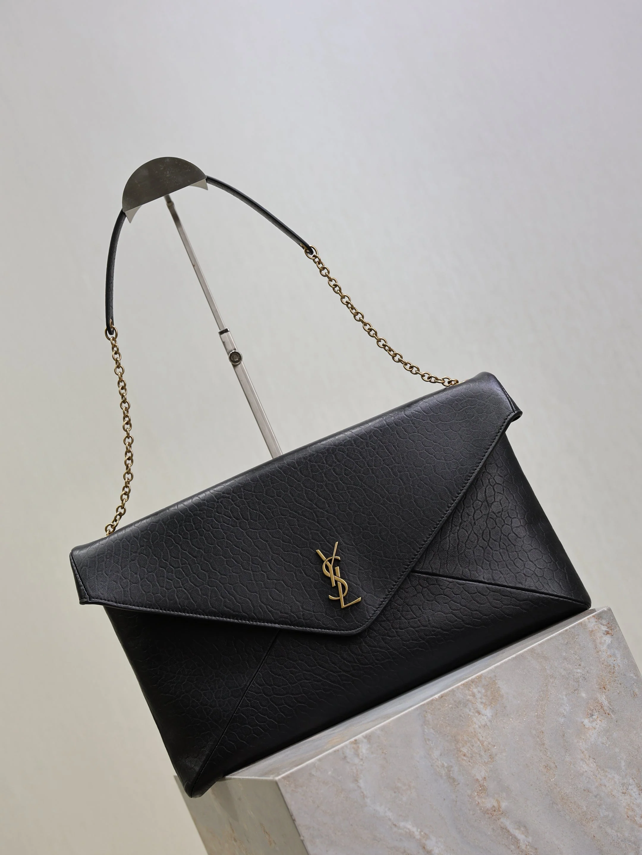 Prada Cassandre XXL Bag 35cm Black Lambskin GHW