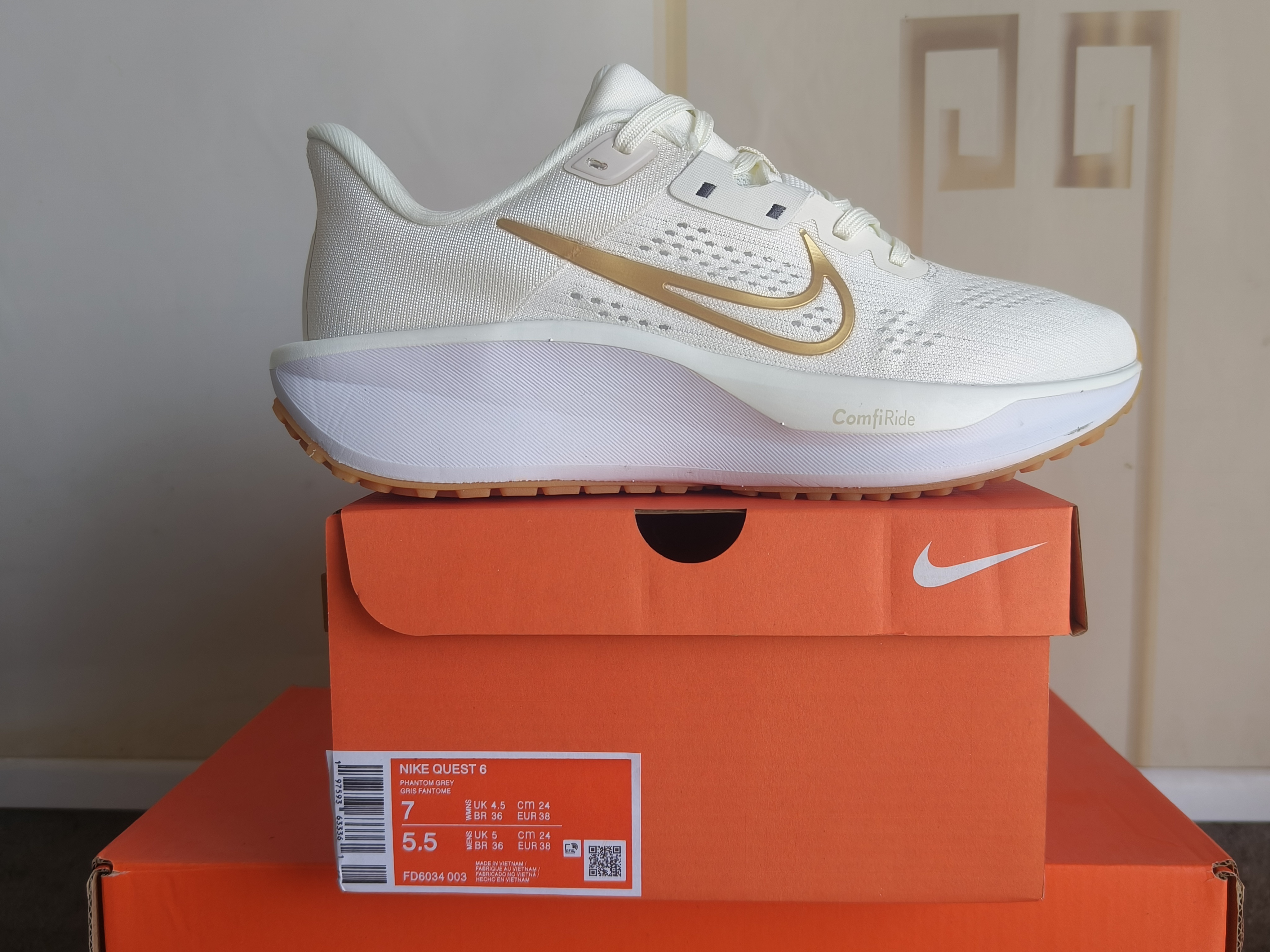 FD6034-003 US Men's Sizes6 to 11 in half sizes Grey Gen6 Shoes tianlong