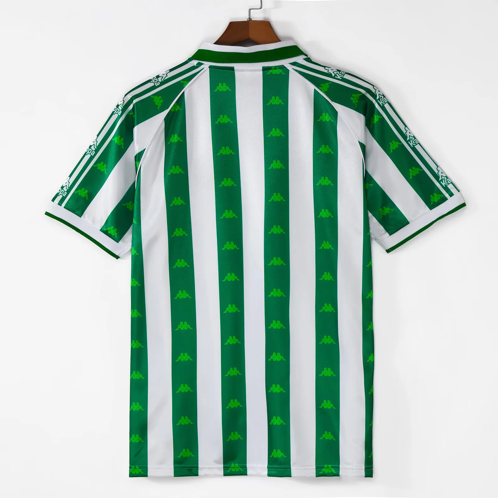 1995/97 Rrtro Real Betis Home Green Fans Football Shirt 1:1 Thai Quality