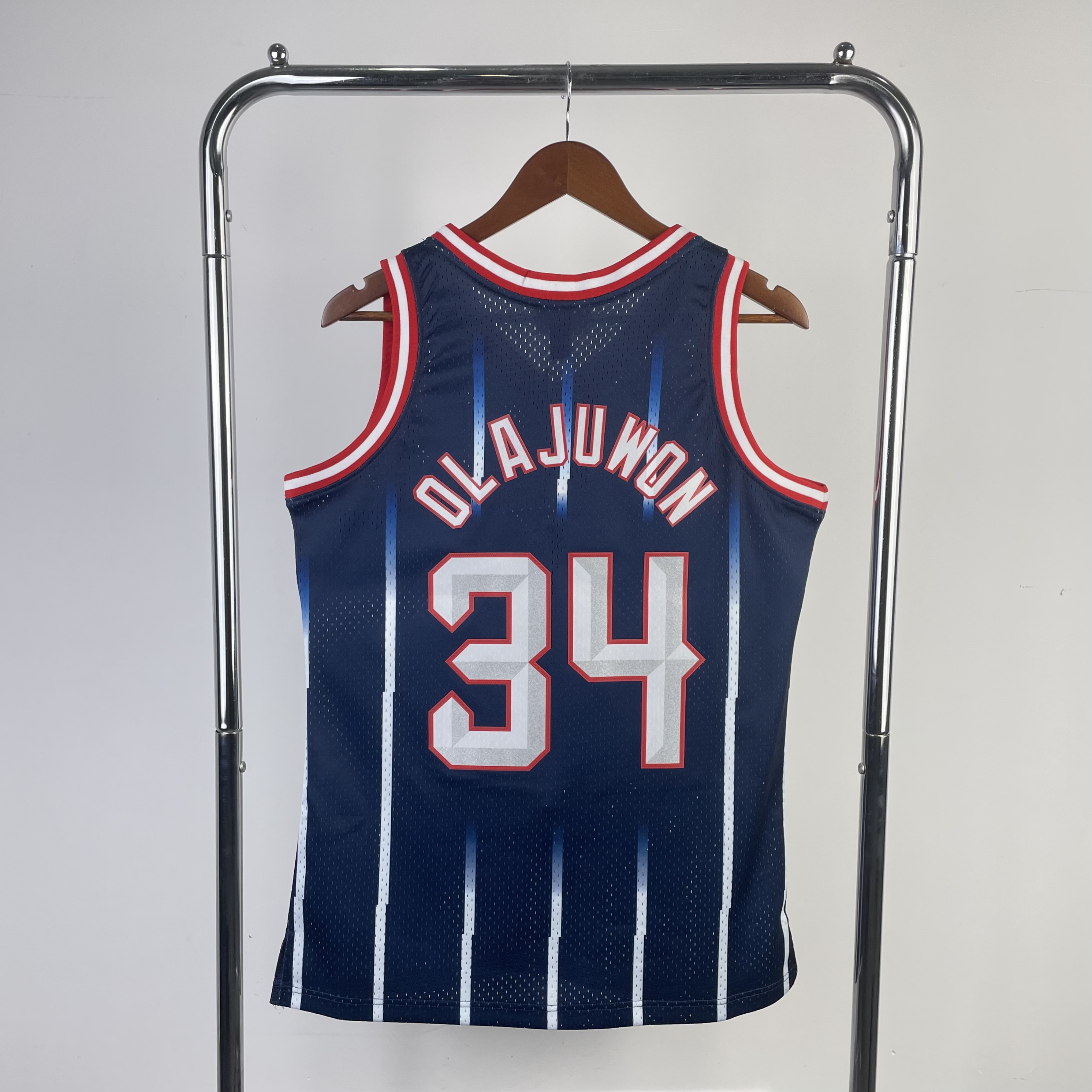 Retro 96/97 Season Rockets #34 OLAJUWON