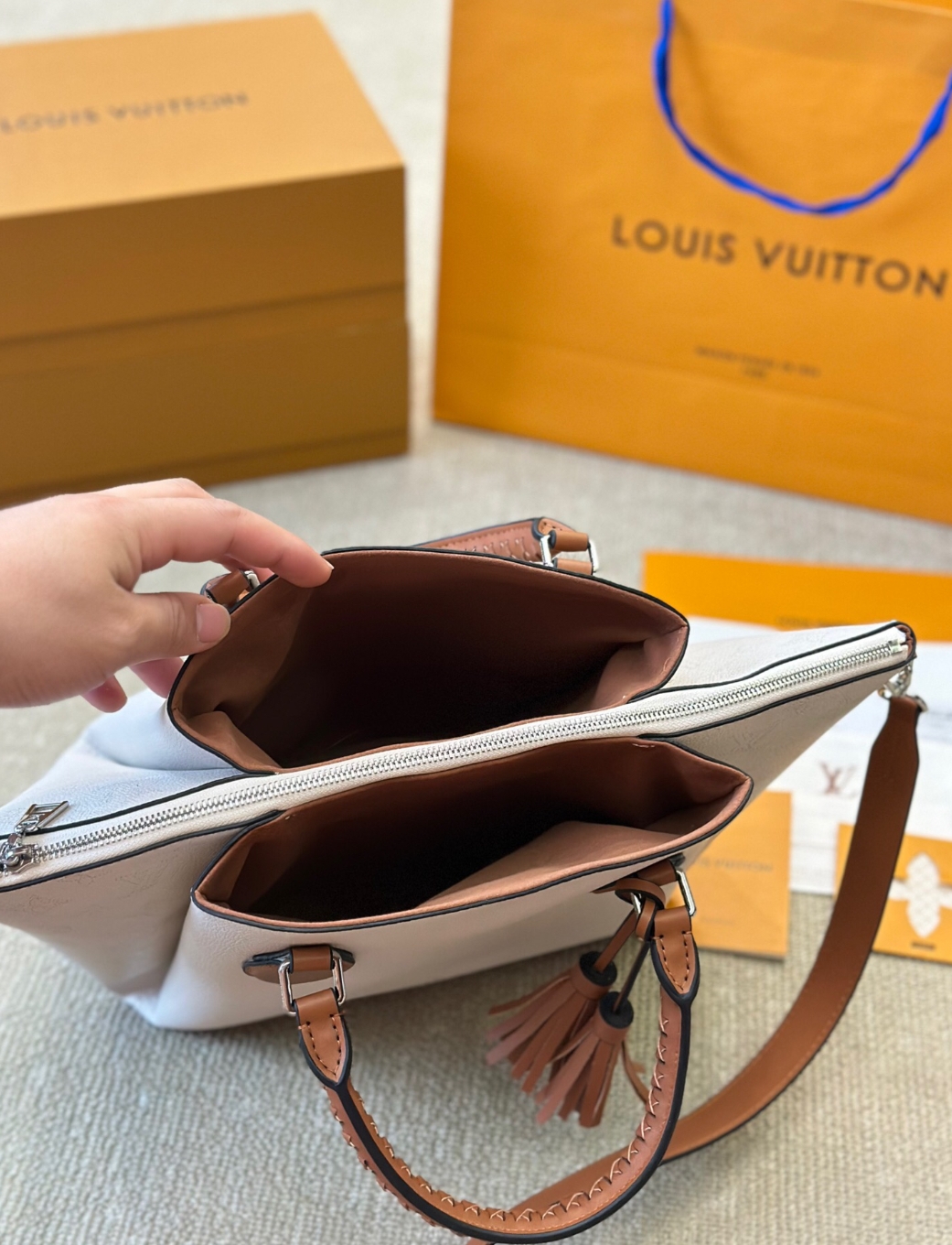 Louis Vuitton LV haumea tote bag