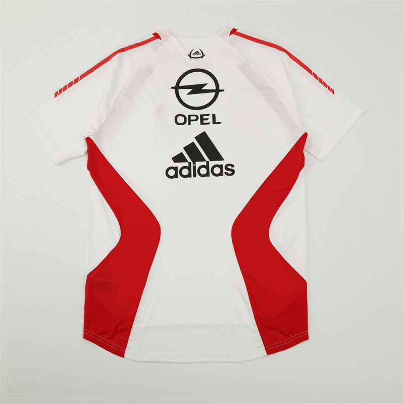 2005/06 AC Milan Retro Short Sleeves Training Jersey - White