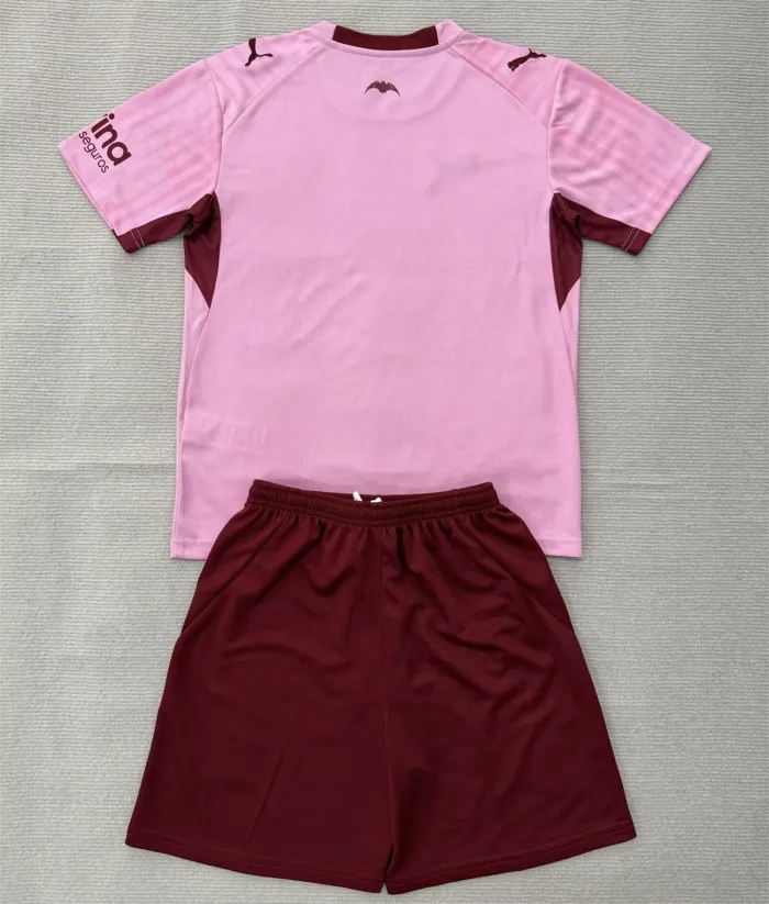 Kids Valencia Third Suit 26/27 | Soc Jersey - Premium Football Jersey