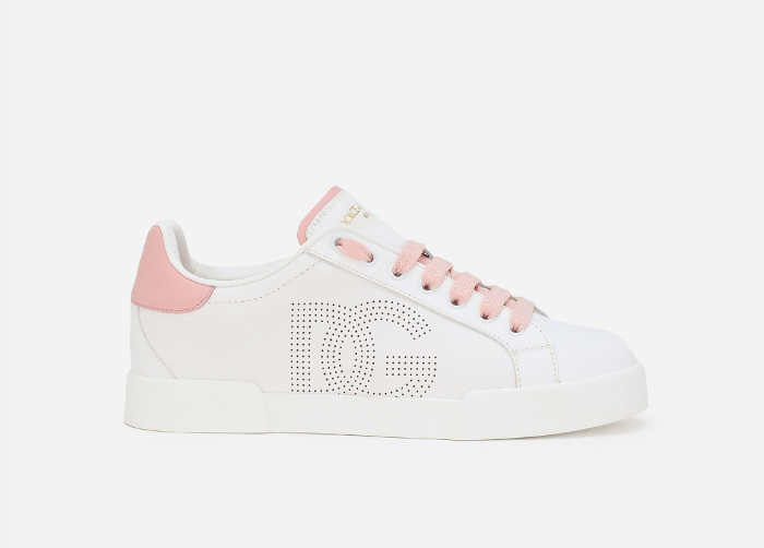 D&G Women's Leather Sneakers