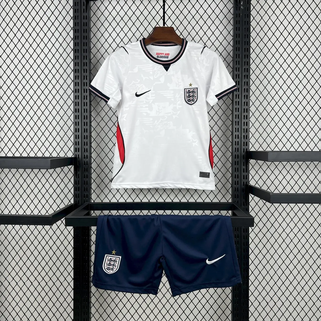 Kids England Home Jersey Kit World Cup 2026