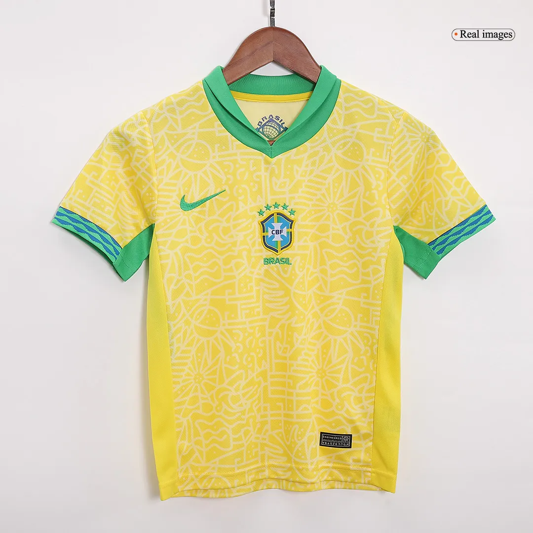 Brazil Home Kit (Jersey+Shorts) Copa America 2024