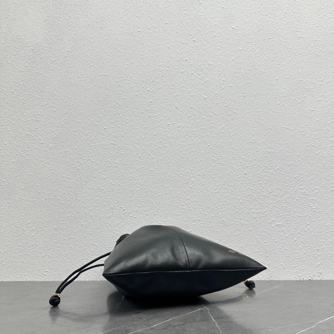 Celine SMALL CRYSTAL POUCH IN LAMBSKIN