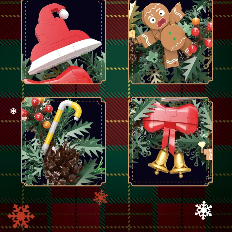 Free Tribe 11029 - Christmas Gingerbread Werath