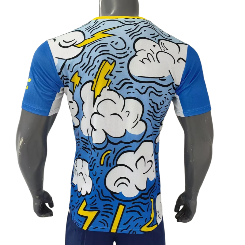 Manchester City Blue and White Concept Version Football Jersey 2025/2026 Player Version