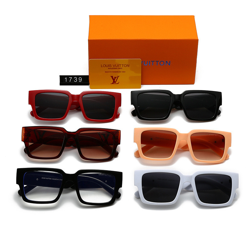 Louis Vuitton LV Large Logo Chunky Sunglasses Top quality - KAIROO